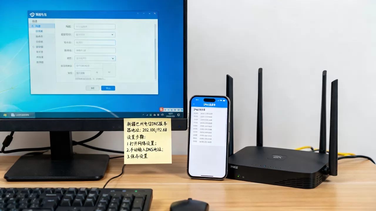 新疆巴州电信DNS服务器地址是什么,怎么设置最快? 新疆巴州电信DNS服务器地址是什么,怎么设置最快?