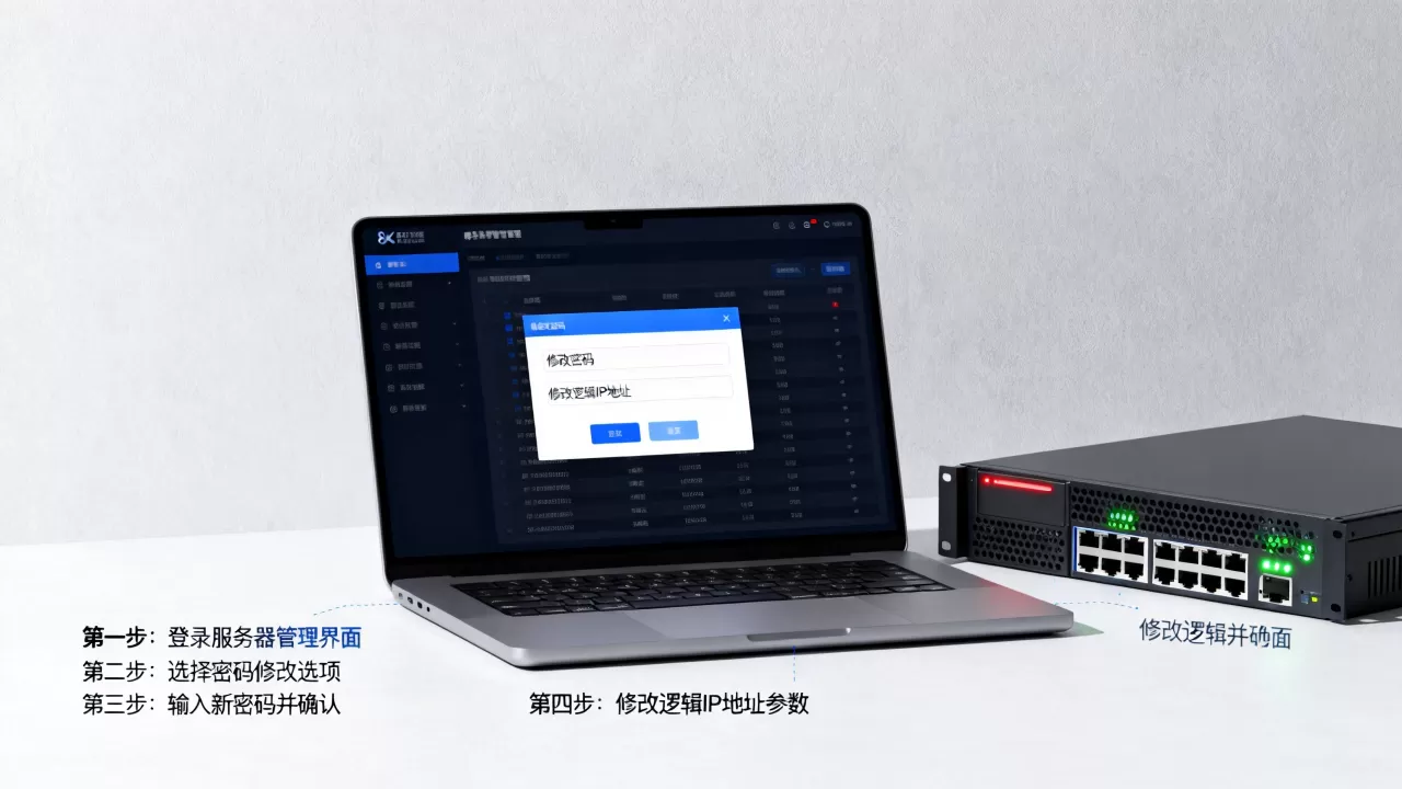 IP地址和服务器怎么修改密码,修改逻辑IP地址的步骤是什么 IP地址和服务器怎么修改密码,修改逻辑IP地址的步骤是什么