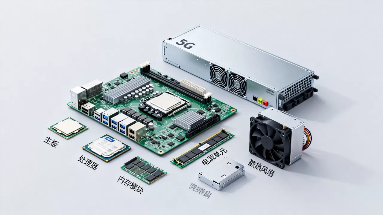 5G服务器由哪些单元组成?,核心部件包含哪些? 5G服务器由哪些单元组成?,核心部件包含哪些?