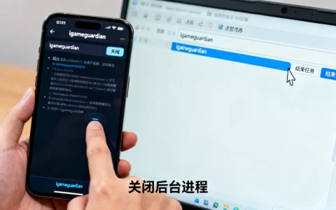 igameguardian是什么,怎么关闭后台进程？