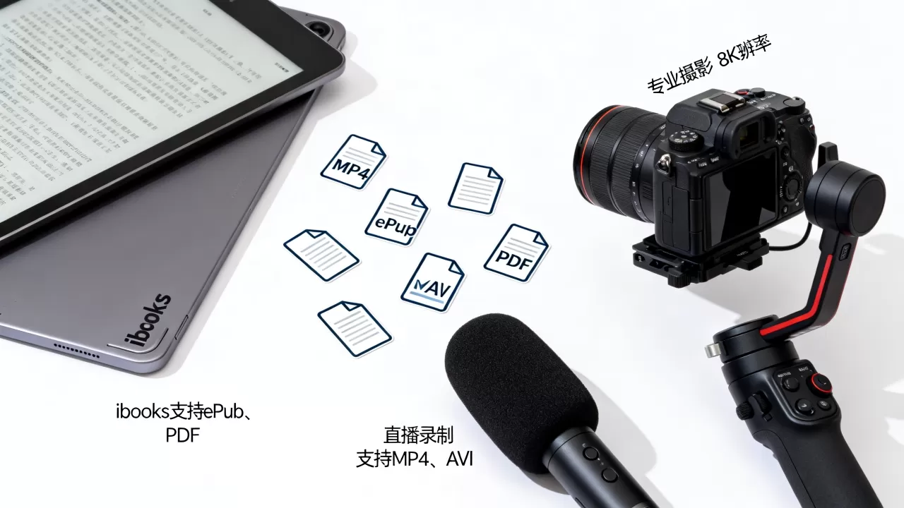 ibooks和直播录制各支持什么格式,格式不兼容怎么办? ibooks和直播录制各支持什么格式,格式不兼容怎么办?