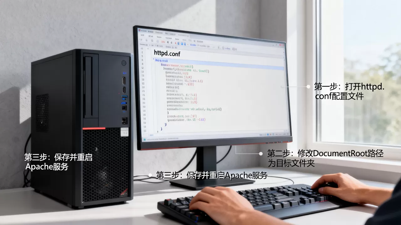 Apache服务器如何配置开放文件夹,具体步骤是什么? Apache服务器如何配置开放文件夹,具体步骤是什么?