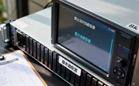 服务器配置禁止访问当前目录_显示当前目录