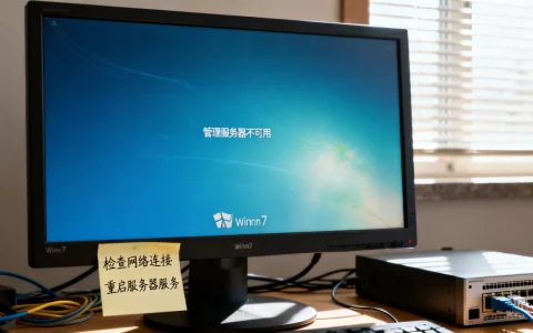 win7电脑管理服务器不可用怎么解决，是什么原因？