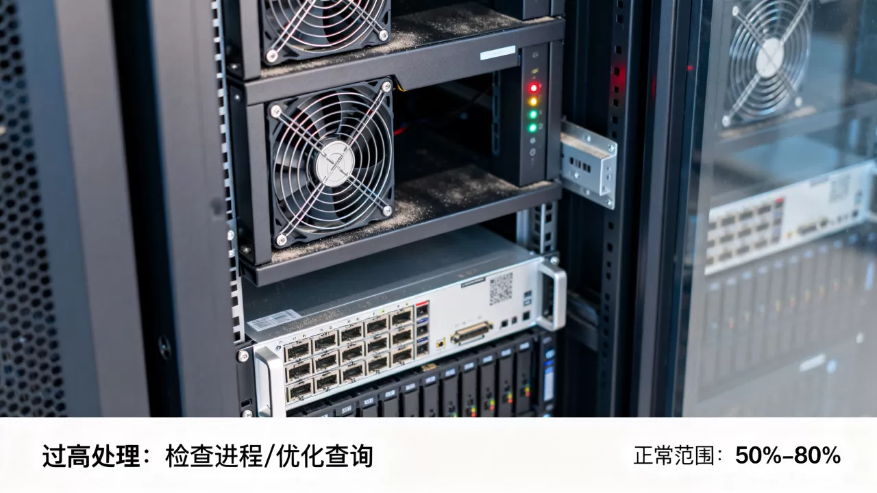 数据库服务器CPU占用率多少正常?,过高怎么办 数据库服务器CPU占用率多少正常?,过高怎么办