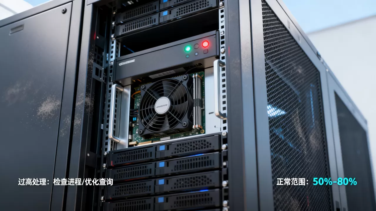 数据库服务器CPU占用率多少正常?,过高怎么办 数据库服务器CPU占用率多少正常?,过高怎么办