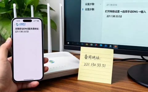 河南移动网络dns服务器地址是多少，怎么设置？
