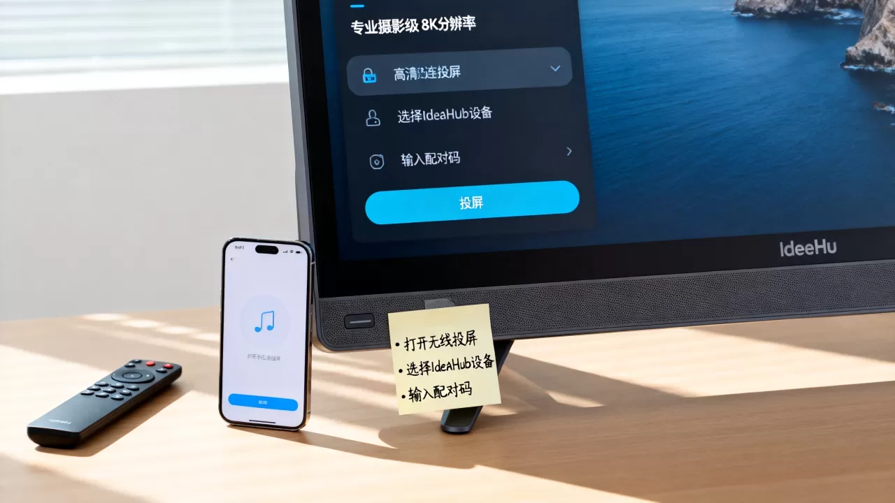 IdeaHub投屏如何设置?投屏连接不上怎么办? IdeaHub投屏如何设置?投屏连接不上怎么办?