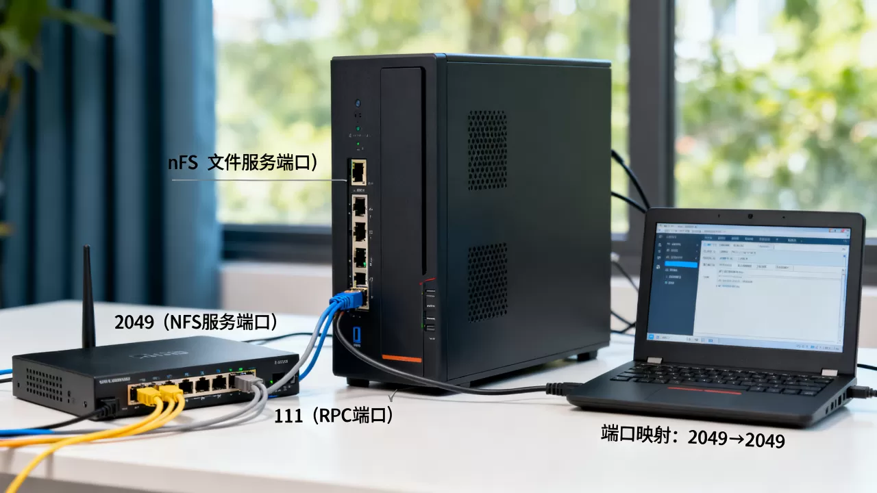 nfs文件服务器需要开通哪些端口,端口如何配置? nfs文件服务器需要开通哪些端口,端口如何配置?