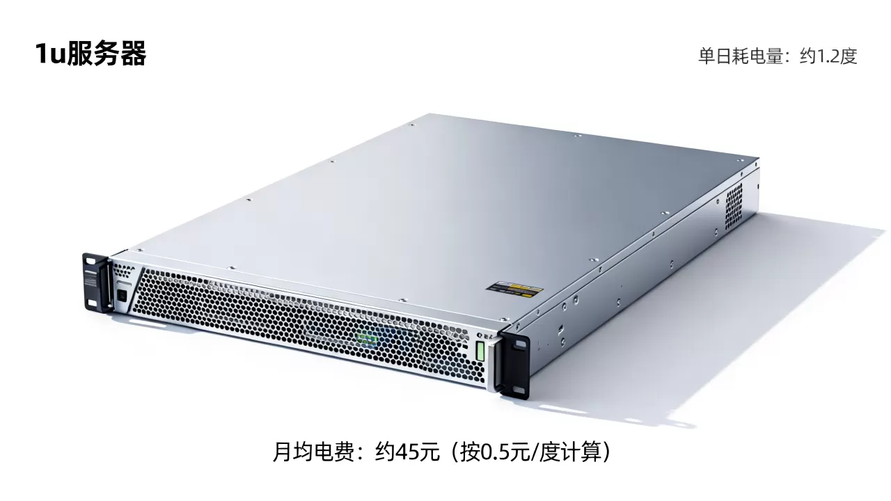 1u服务器一天耗电多少度?,电费一个月多少钱? 1u服务器一天耗电多少度?,电费一个月多少钱?
