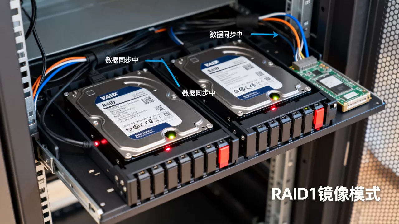 服务器的两块硬盘怎么做RAID1,RAID1是什么意思? 服务器的两块硬盘怎么做RAID1,RAID1是什么意思?