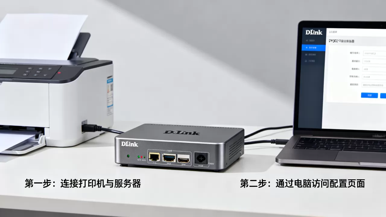 d-link dp302打印服务器如何使用,怎么设置? d-link dp302打印服务器如何使用,怎么设置?