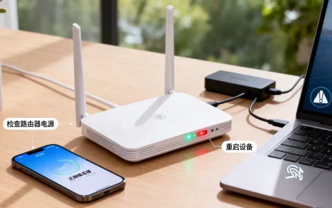 WiFi突然连不上网络和服务器怎么办，是什么原因