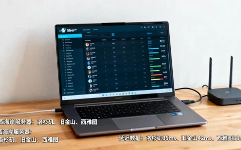 Steam西海岸服务器是哪些，哪个延迟低？