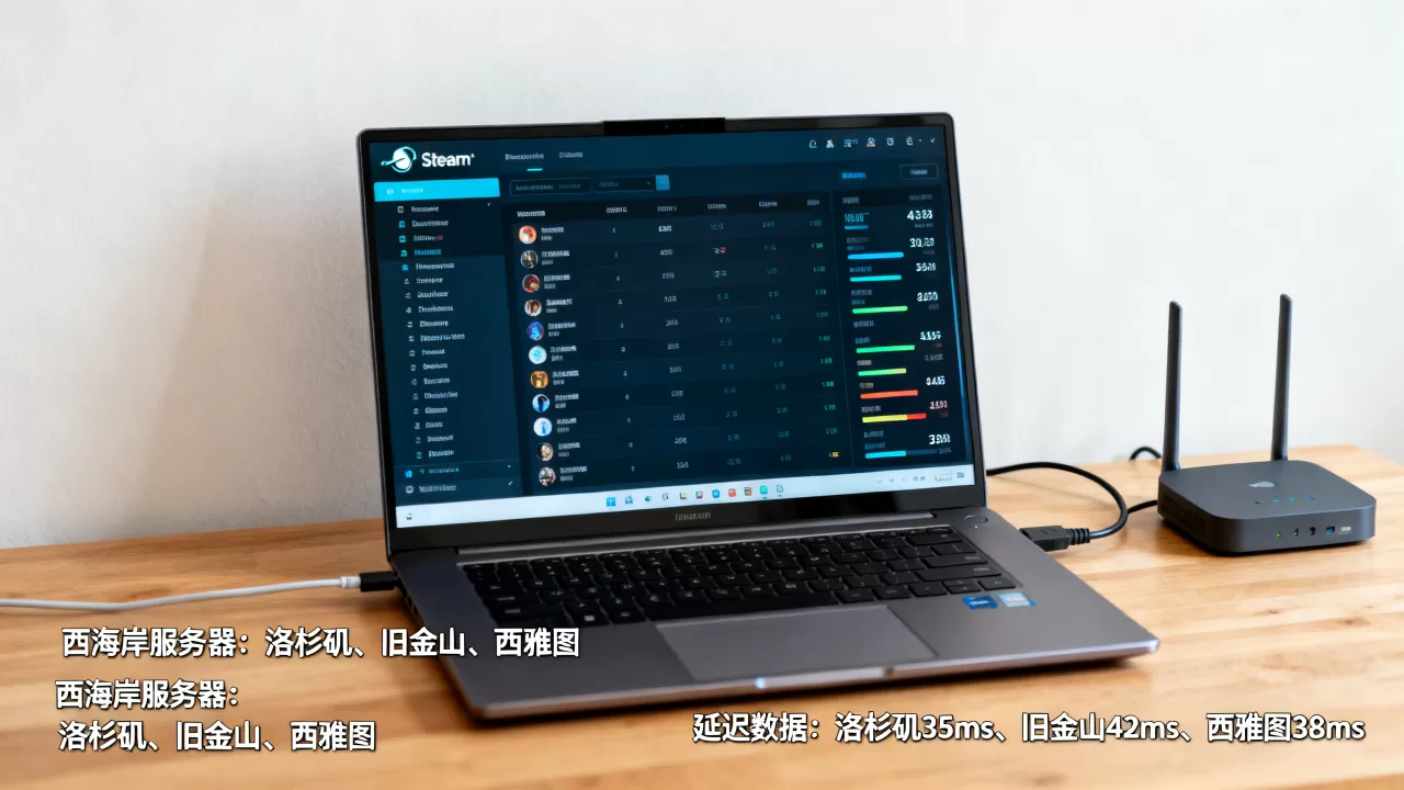 Steam西海岸服务器是哪些,哪个延迟低? Steam西海岸服务器是哪些,哪个延迟低?