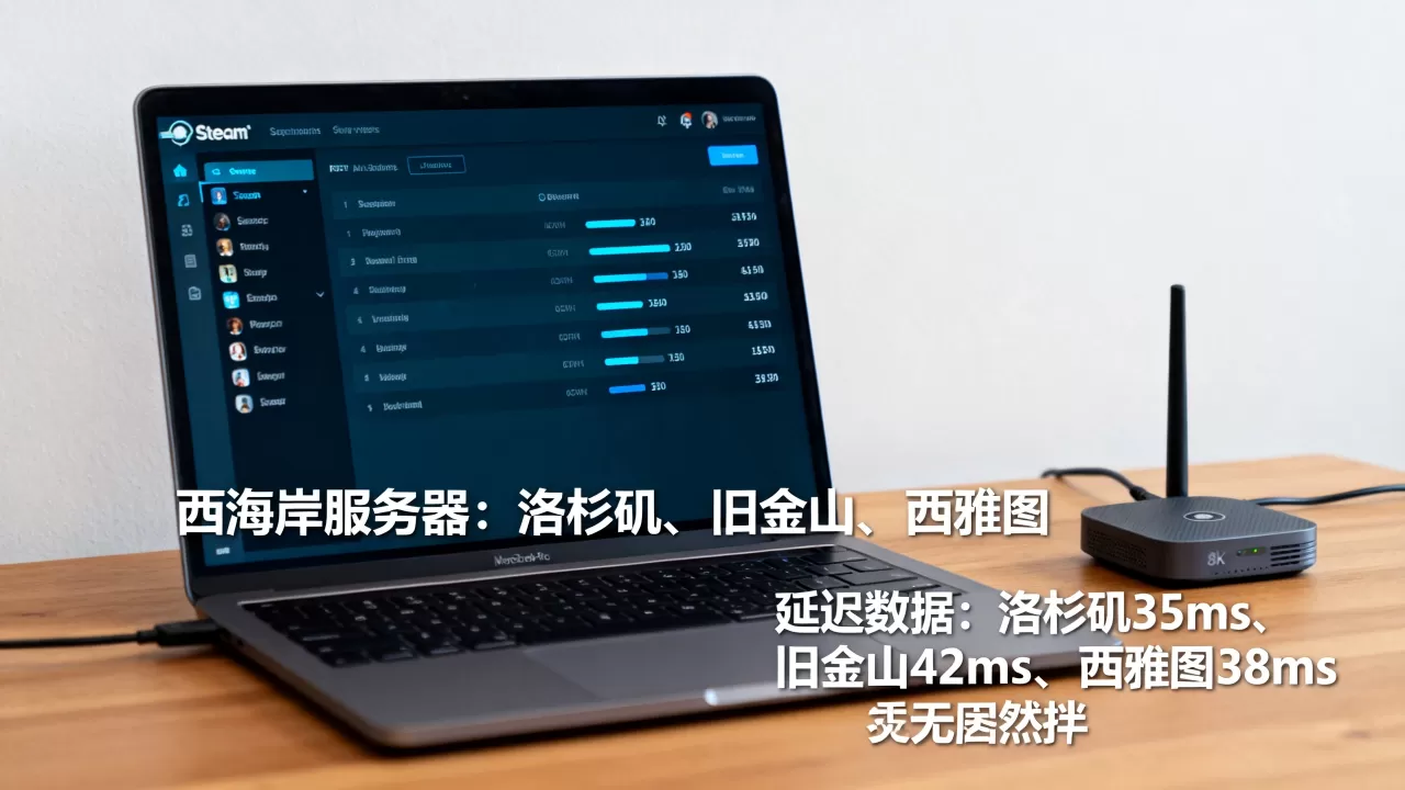 Steam西海岸服务器是哪些,哪个延迟低? Steam西海岸服务器是哪些,哪个延迟低?
