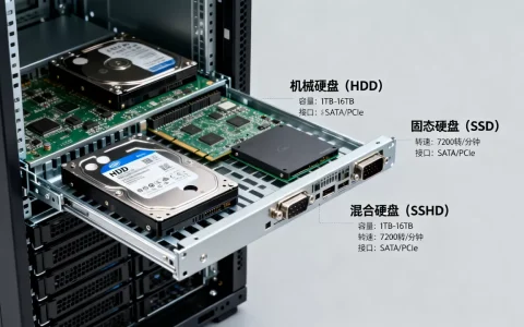 服务器的存储硬盘有哪些分类，怎么选？