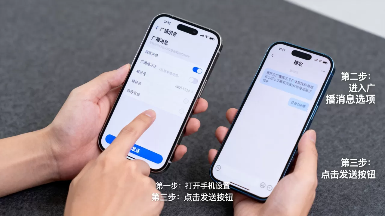 手机如何发送接收广播消息?,具体怎么操作 手机如何发送接收广播消息?,具体怎么操作