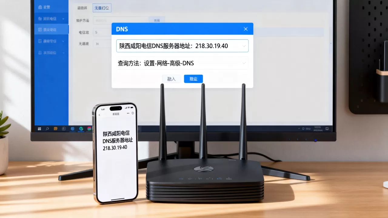 陕西咸阳电信dns服务器地址是多少,查询方法有哪些 陕西咸阳电信dns服务器地址是多少,查询方法有哪些