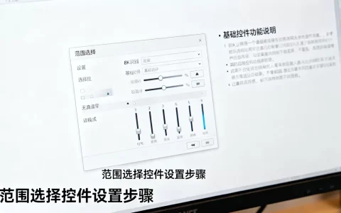 范围选择控件怎么设置，基础控件有哪些功能？