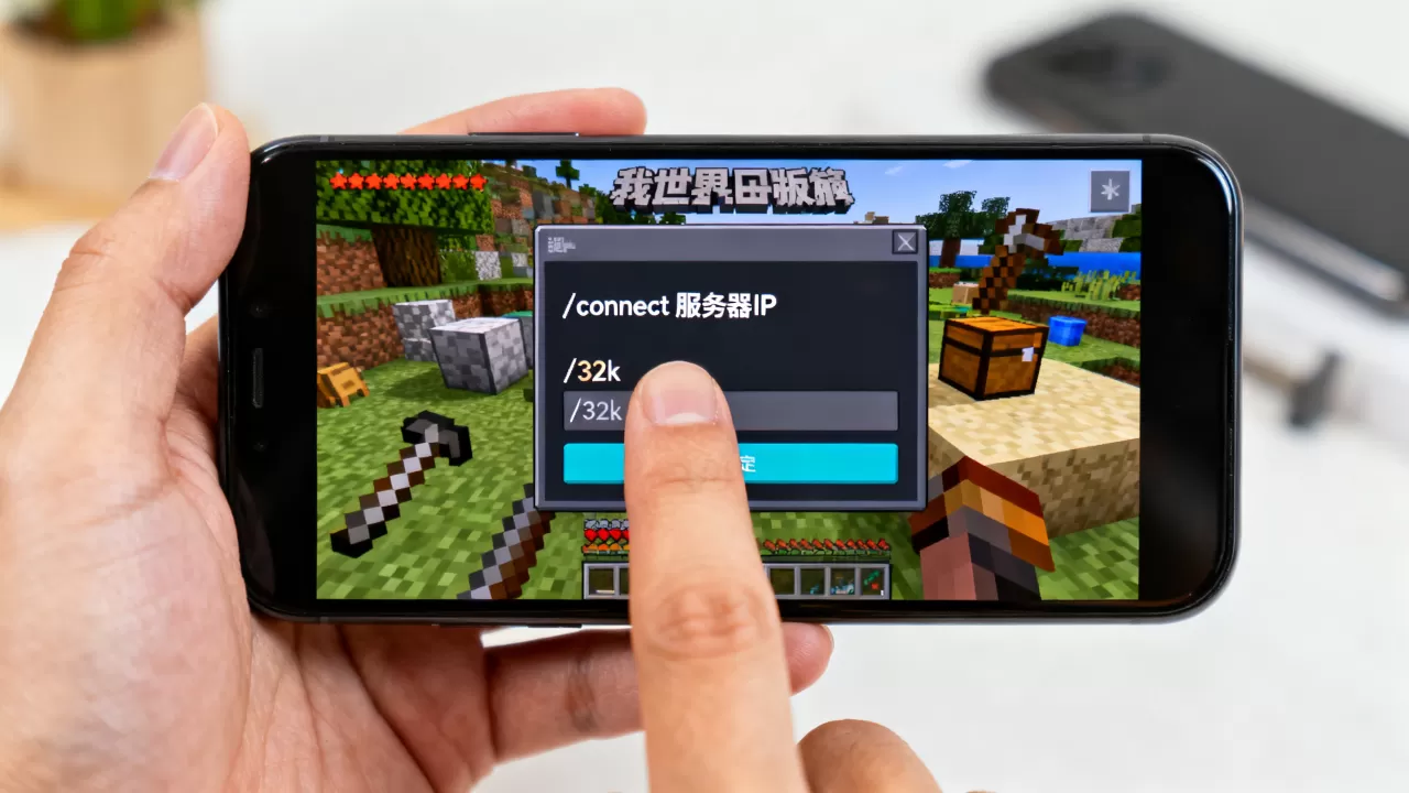 我的世界手机版32k指令怎么输入服务器,怎么用 我的世界手机版32k指令怎么输入服务器,怎么用