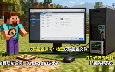 我的世界服务器有哪些常见漏洞,怎么解决呢？