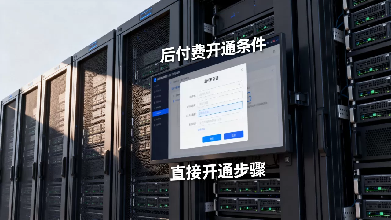 服务器后付费能直接开通后付费吗,需要什么条件? 服务器后付费能直接开通后付费吗,需要什么条件?