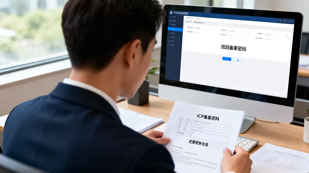 ICP备案密码忘了怎么办,如何管理ICP备案信息? ICP备案密码忘了怎么办,如何管理ICP备案信息?
