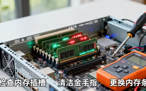服务器内存灯频繁闪烁是什么原因，怎么解决？