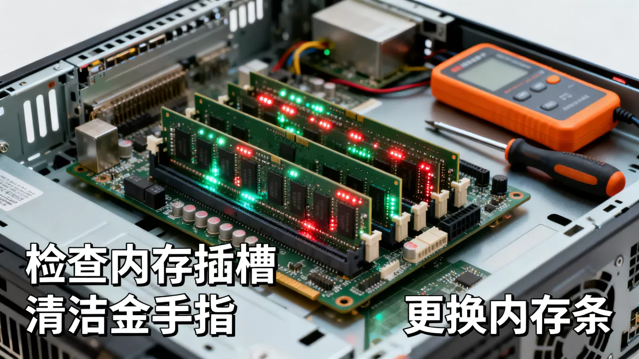服务器内存灯频繁闪烁是什么原因,怎么解决? 服务器内存灯频繁闪烁是什么原因,怎么解决?