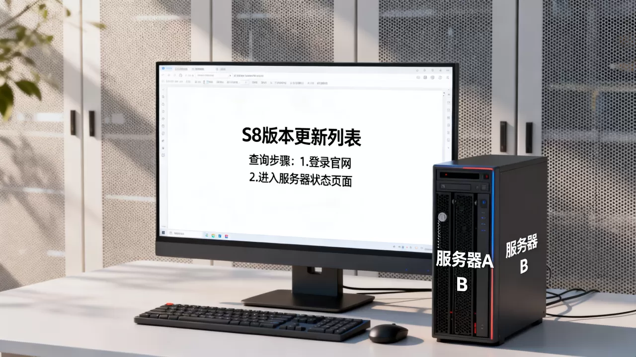 哪些服务器已更新S8版本,在哪里查询更新列表? 哪些服务器已更新S8版本,在哪里查询更新列表?