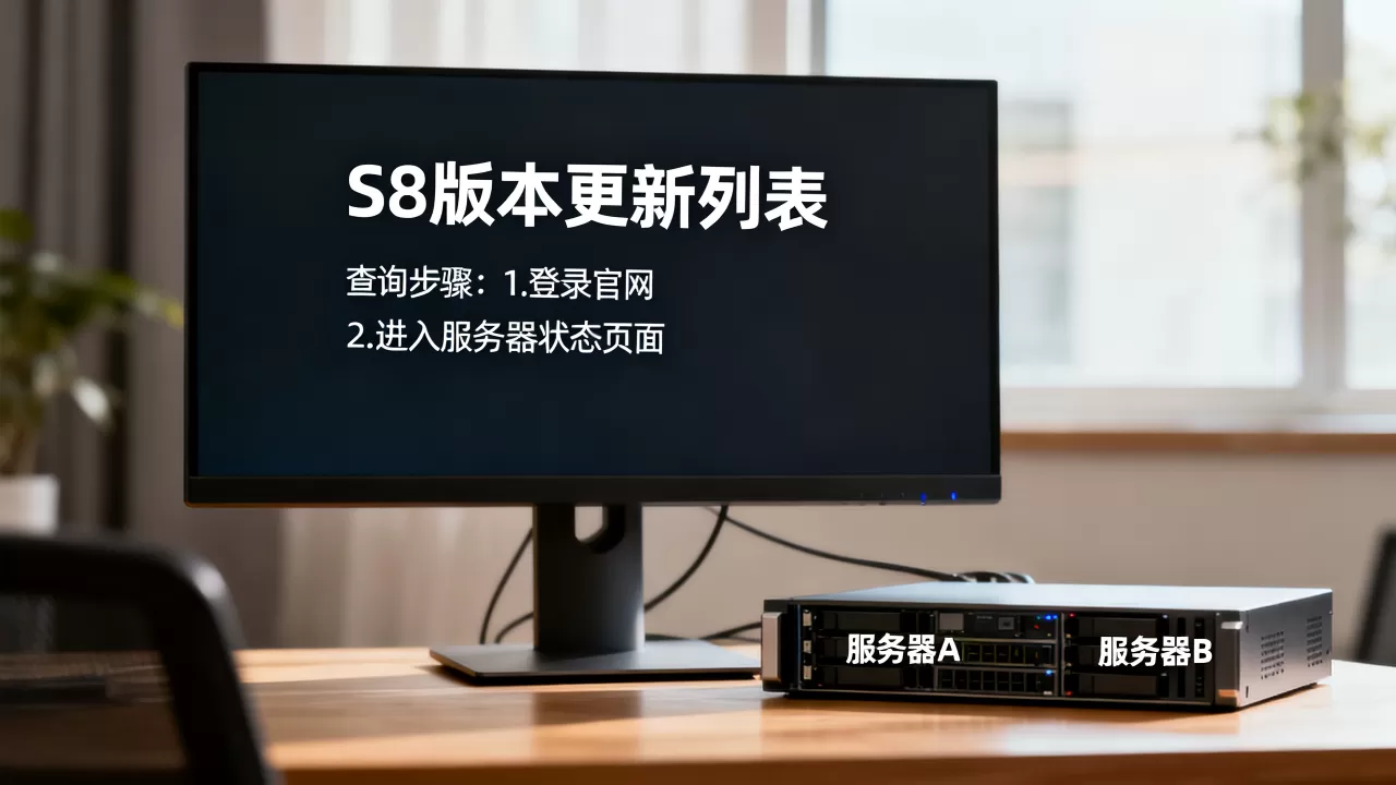 哪些服务器已更新S8版本,在哪里查询更新列表? 哪些服务器已更新S8版本,在哪里查询更新列表?