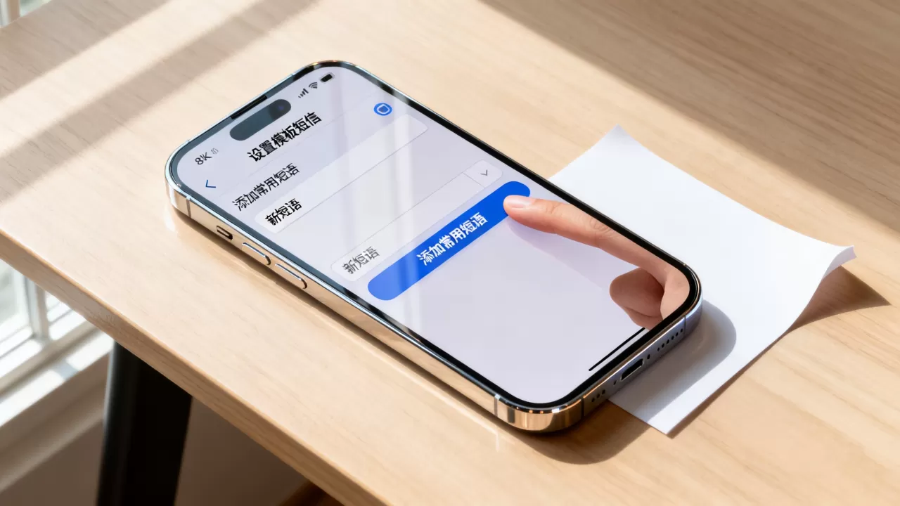 iPhone发模板短信具体怎么设置?,如何配置短信外发 iPhone发模板短信具体怎么设置?,如何配置短信外发