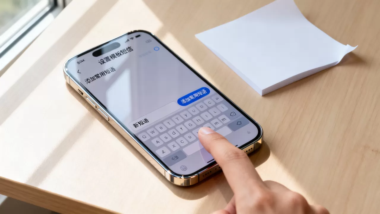 iPhone发模板短信具体怎么设置?,如何配置短信外发 iPhone发模板短信具体怎么设置?,如何配置短信外发