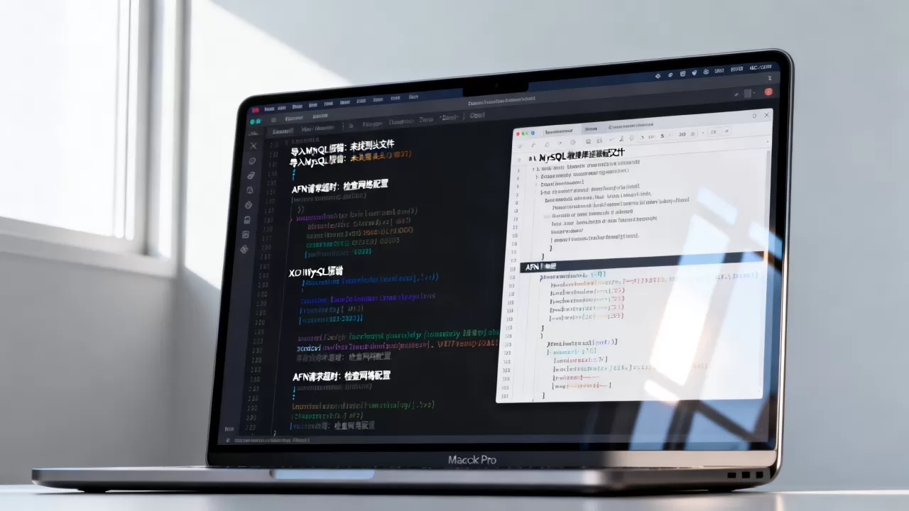 iOS导入MySQL和AFN报错怎么解决?,怎么回事? iOS导入MySQL和AFN报错怎么解决?,怎么回事?