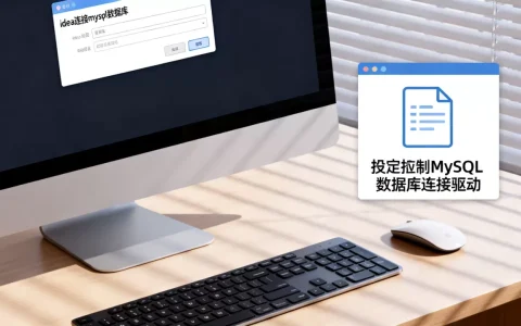 idea连接mysql数据库连接_上传MySQL数据库连接驱动