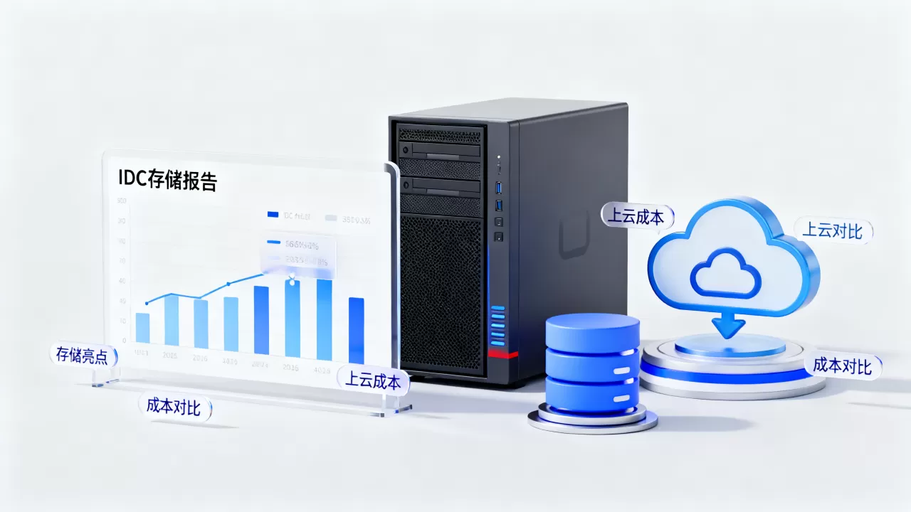 IDC中国存储报告有哪些亮点,IDC上云成本对比怎么算 IDC中国存储报告有哪些亮点,IDC上云成本对比怎么算