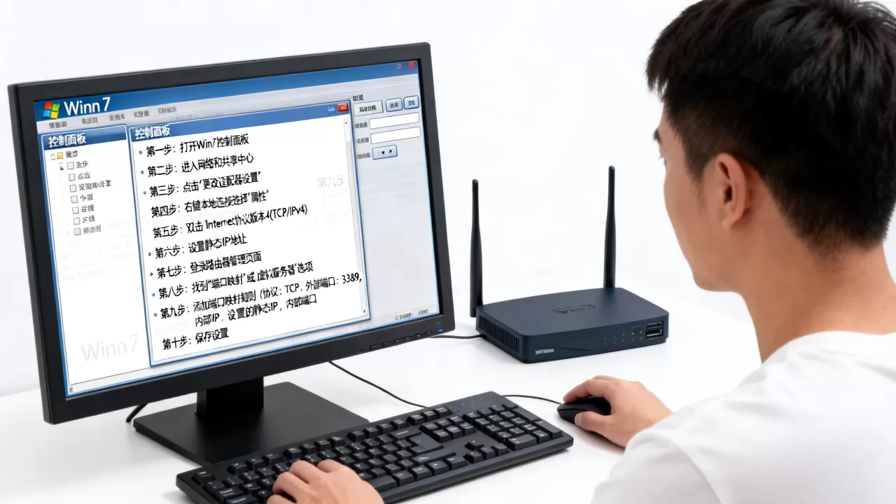 Win7远程连接怎么开启服务器端口映射?,具体步骤是什么? Win7远程连接怎么开启服务器端口映射?,具体步骤是什么?