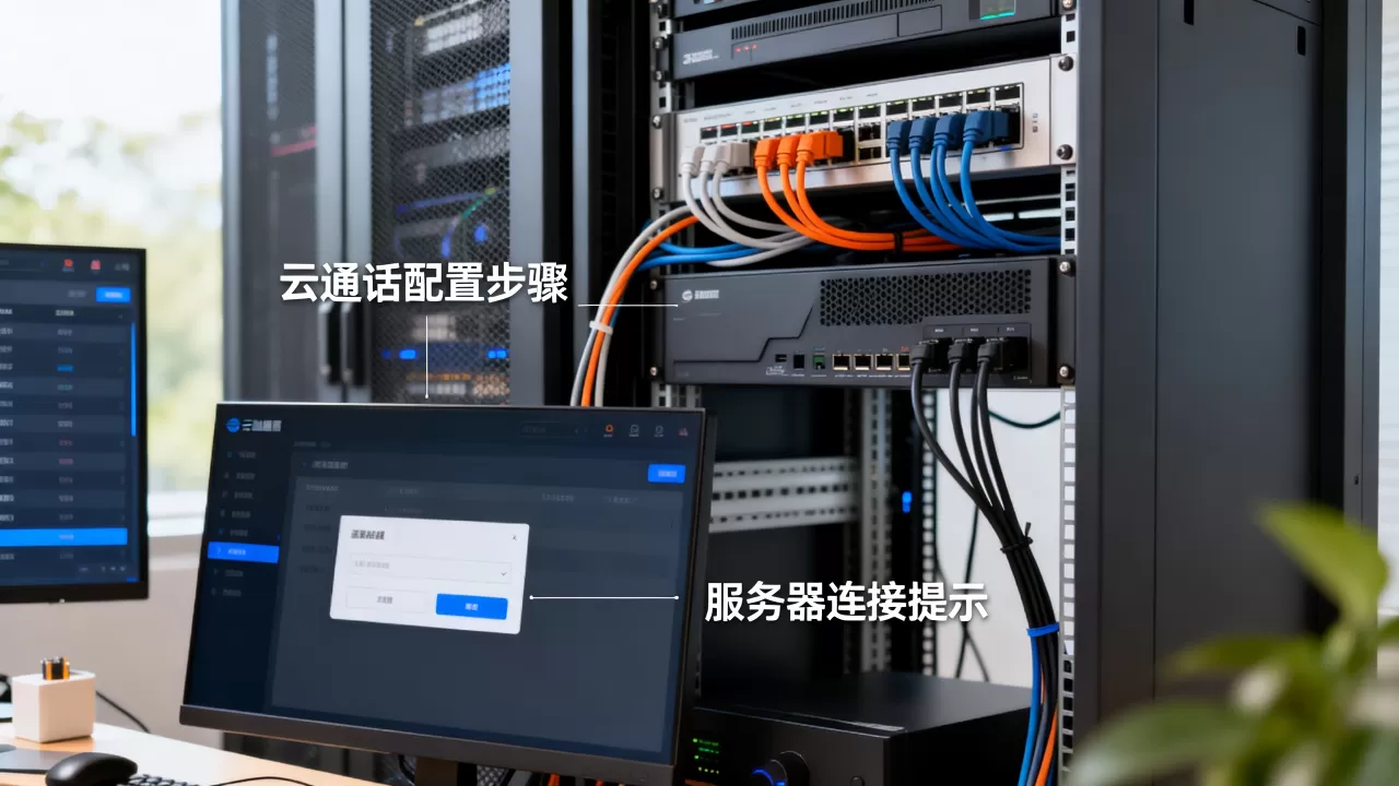服务器建立云通话后怎么办,如何配置? 服务器建立云通话后怎么办,如何配置?