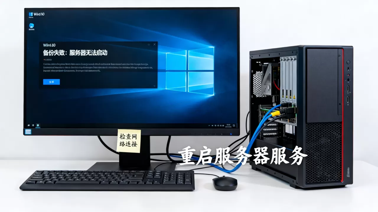 Win10备份时服务器无法启动怎么办,是什么原因 Win10备份时服务器无法启动怎么办,是什么原因