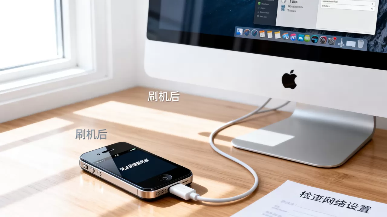 4s刷机后无法连接服务器怎么弄,无法激活是什么原因? 4s刷机后无法连接服务器怎么弄,无法激活是什么原因?