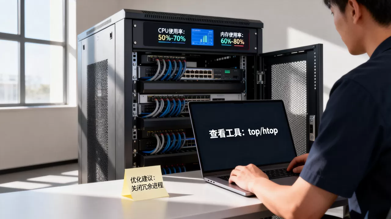 服务器CPU和内存使用率多少算正常,怎么查看和优化? 服务器CPU和内存使用率多少算正常,怎么查看和优化?