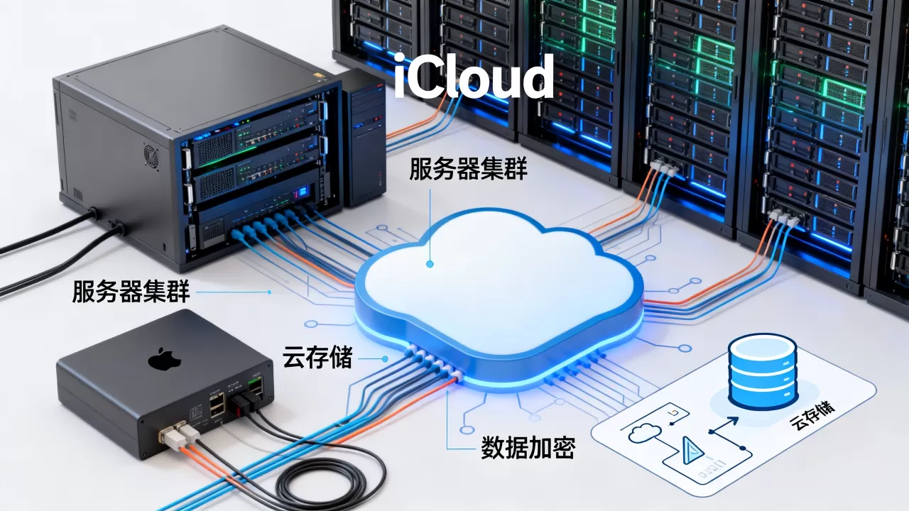 icloud究竟包含了哪些技术与服务器,怎么用? icloud究竟包含了哪些技术与服务器,怎么用?
