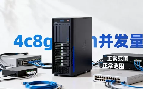 4c8g服务器能处理多少并发？，并发量多少算正常范围