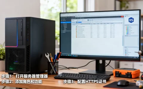 如何安装IIS并配置HTTPS建站，有哪些步骤？