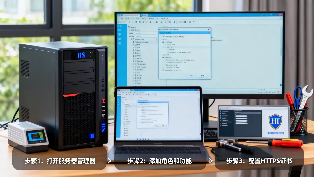 如何安装IIS并配置HTTPS建站,有哪些步骤? 如何安装IIS并配置HTTPS建站,有哪些步骤?