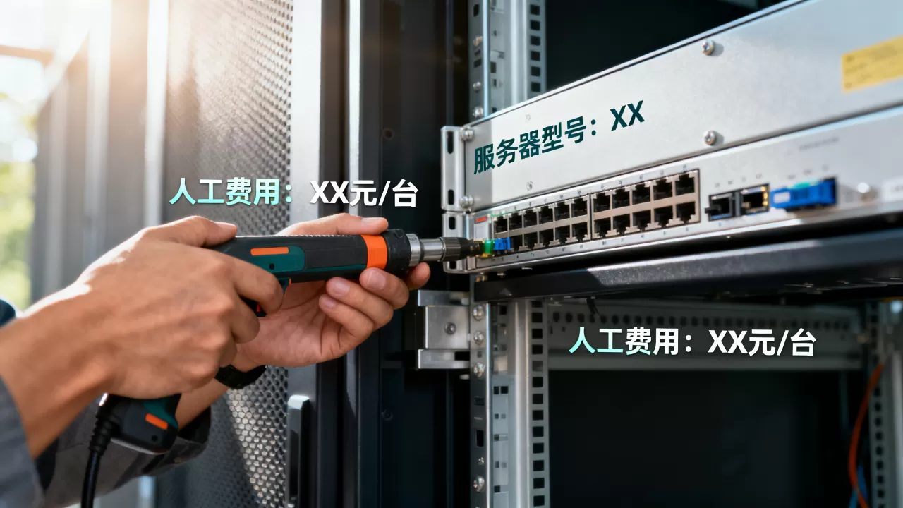 服务器上架人工到底多少钱一台?,收费标准是什么? 服务器上架人工到底多少钱一台?,收费标准是什么?