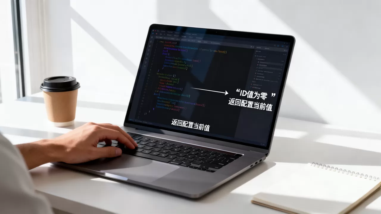 ID值为零时如何根据ID值返回配置当前值?,怎么解决? ID值为零时如何根据ID值返回配置当前值?,怎么解决?