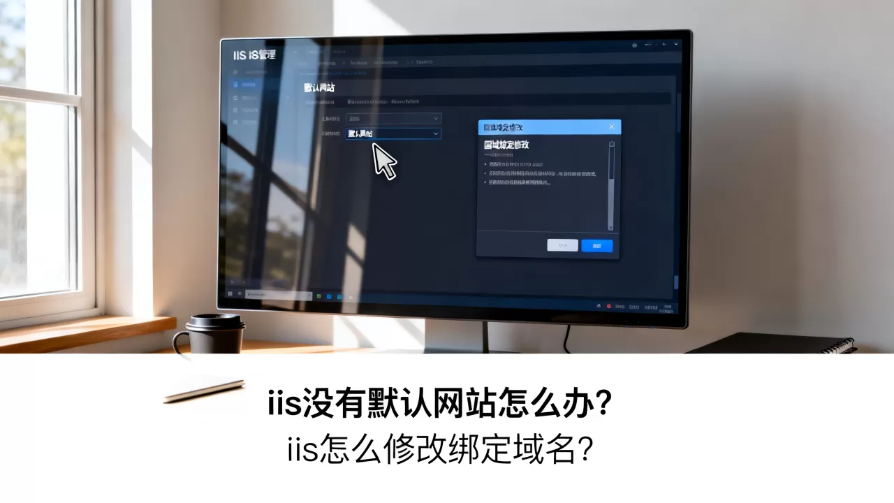 iis没有默认网站怎么办?,iis怎么修改绑定域名? iis没有默认网站怎么办?,iis怎么修改绑定域名?