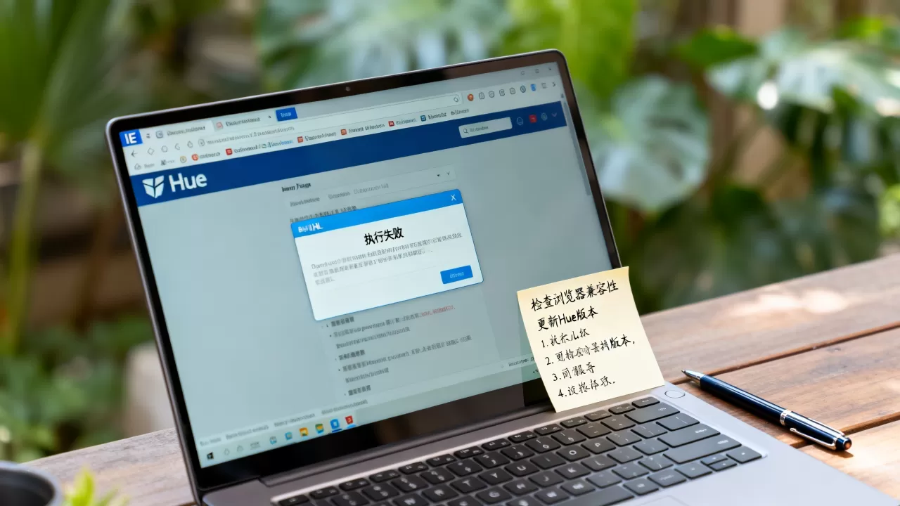 为什么使用IE浏览器在Hue中执行HQL失败,如何解决? 为什么使用IE浏览器在Hue中执行HQL失败,如何解决?